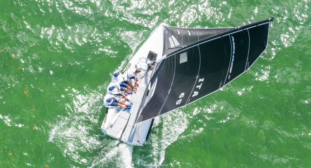 Day 3<br /> Melges 20 World Championship<br /> Coconut Grove Sailing Club<br /> Miami, 3 April 2019<br />